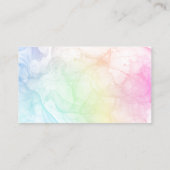 waterverf Inkt Salon en Spa Visitekaartje (Achterkant)