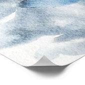 Waterverf inktportret van de vrouw, schilderen poster (Hoek)