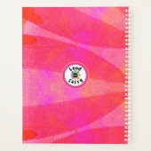 Waterverf Inspirerend prijsopgave voor vrouwen Planner (Achterkant)