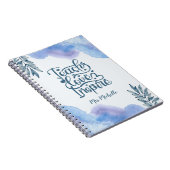 Waterverf Inspirerend Quote Teacher Planner Notitieboek (Rechterzijde)