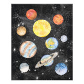 Waterverf-installaties Foto Afdruk (Voorkant)