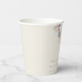 Waterverf iris Baby shower Papieren Bekers (Rechts)