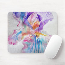 Waterverf Iris Bloemschilderkunst