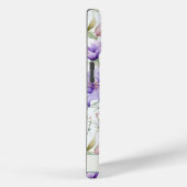 Waterverf Iris in Paarse aangepaste naam Case-Mate iPhone Case (Achterkant / Rechts)