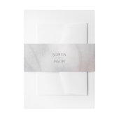 Waterverf Iris Wedding Uitnodigingen Wikkel (Voorkant Voorbeeld)