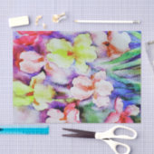 Waterverf Iris-weefselpapier Tissuepapier (Craft)