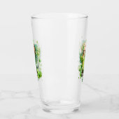 Waterverf Irish Green Beer St Patricks Day Glas (Links)