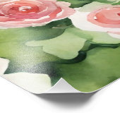 Waterverf Irish House Country Foto Afdruk (Hoek)