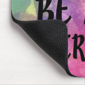 Waterverf is altijd een Mermaid-muispad Muismat (Hoek)