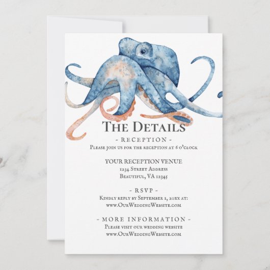 Waterverf is overal te vinden op één strand kaart (Achterkant)