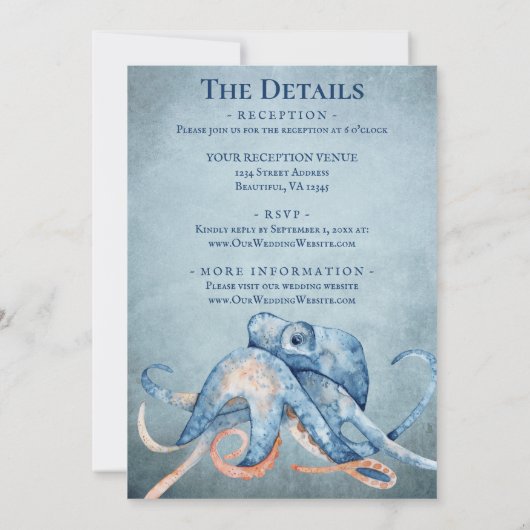 Waterverf is overal te vinden op één strand kaart (Achterkant)