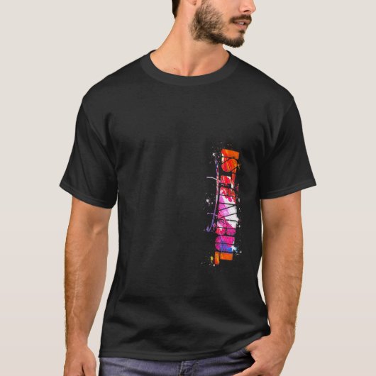 Waterverf Istanboel Lettering T-shirt (Voorkant)
