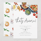 Waterverf Italiaan, dat is nog meer! Vrijgezellenf Kaart (Voorkant / Achterkant)