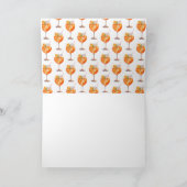 Waterverf Italiaans Aperol Spritz Vrijgezellenfees Bedankkaart (Binnen)