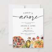 Waterverf Italiaans Dat is nog een repetitiediner Kaart (Voorkant)