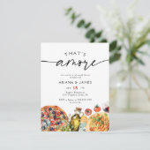 Waterverf Italiaans Dat is nog een repetitiediner Kaart (Staand voorkant)