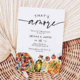 Waterverf Italiaans Dat is nog een repetitiediner Kaart