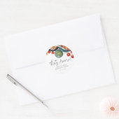 Waterverf Italiaans eten That's Amore gunsten Ronde Sticker (Envelop)