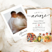 Waterverf Italiaans Foto Vrijgezellenfeest Kaart