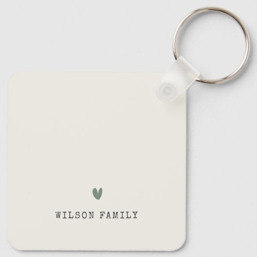 Waterverf Italiaans reizen bij het meer van Como N Sleutelhanger (Achterkant)