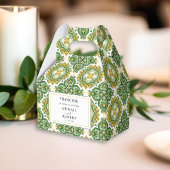 Waterverf Italiaans tegel Mediterraan huwelijk Bedankdoosjes