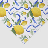 Waterverf Italiaanse Tegel citroenpatroon Tissuepapier (Detail)