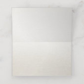 Waterverf Ivoor Blauw Bloemen Plaats Kaart Plaatskaartje (Binnenkant ongevouwen)