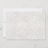 Waterverf Ivoor Rozen Quinceanera Foto Kaart (Achterkant)