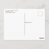 Waterverf Ivoor Rozen Quinceanera Foto Uitnodiging (Achterkant)