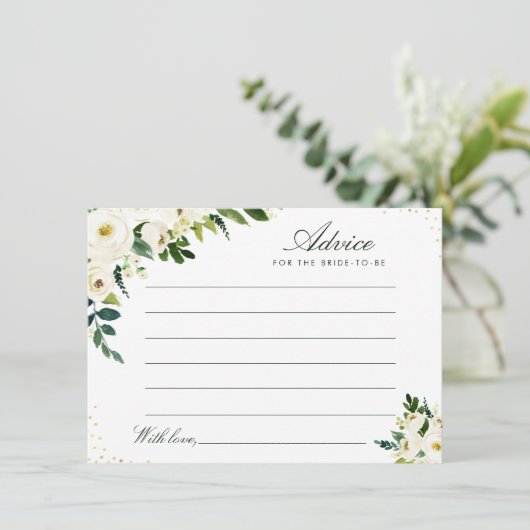 waterverf ivoor wit floreel advies (Staand voorkant)