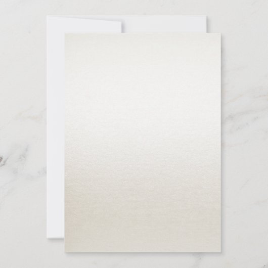 Waterverf ivoorblauwe bloemen bruidsdouche kaart (Achterkant)