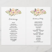 Waterverf Ivory Bouquet Anemones (Achterkant)