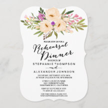 Waterverf Ivory Bouquet Anemones