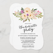 Waterverf Ivory Bouquet Anemones Kaart (Voorkant / Achterkant)