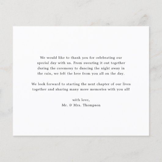 Waterverf Ivory Peony en Roos Hartelijk dank (Achterkant)