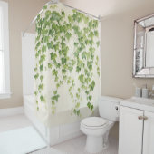 Waterverf Ivy League Elegance Douchegordijn (In situ)