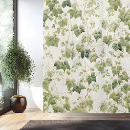 Waterverf Ivy League Elegance Douchegordijn