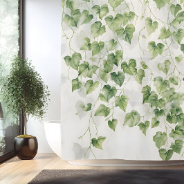 Waterverf Ivy League Elegance Douchegordijn