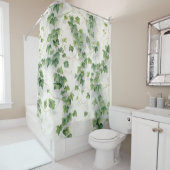 Waterverf Ivy League Elegance Douchegordijn (In situ)