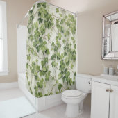 Waterverf Ivy League Elegance Douchegordijn (In situ)