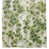 Waterverf Ivy League Elegance Douchegordijn (Voorkant)