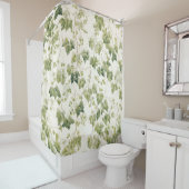 Waterverf Ivy League Elegance Douchegordijn (In situ)