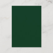 Waterverf Ivy Sage Ferns Green Wedding QR RSVP Informatiekaartje (Achterkant)