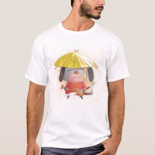 Waterverf jaar van de hond, Samurai T-shirt