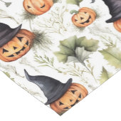 Waterverf Jack O' Lantern Halloween Korte Tafelloper (Hoek)