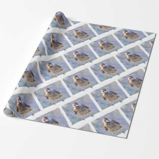 Waterverf Jackdaw Cadeaupapier (Uitgerold)