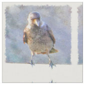 Waterverf Jackdaw Stof (Close Up)