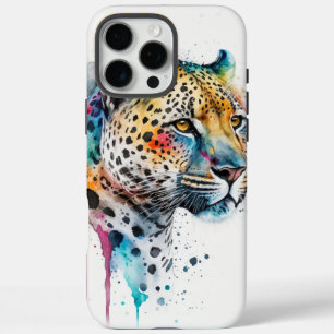 Waterverf Jaguar iPhone 16 Pro Max Hoesje
