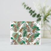 Waterverf Jaguar Illustration Animal Print Briefkaart (Staand voorkant)