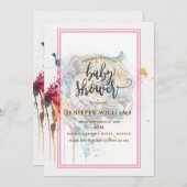 Waterverf Jaguar Kaart (Voorkant / Achterkant)